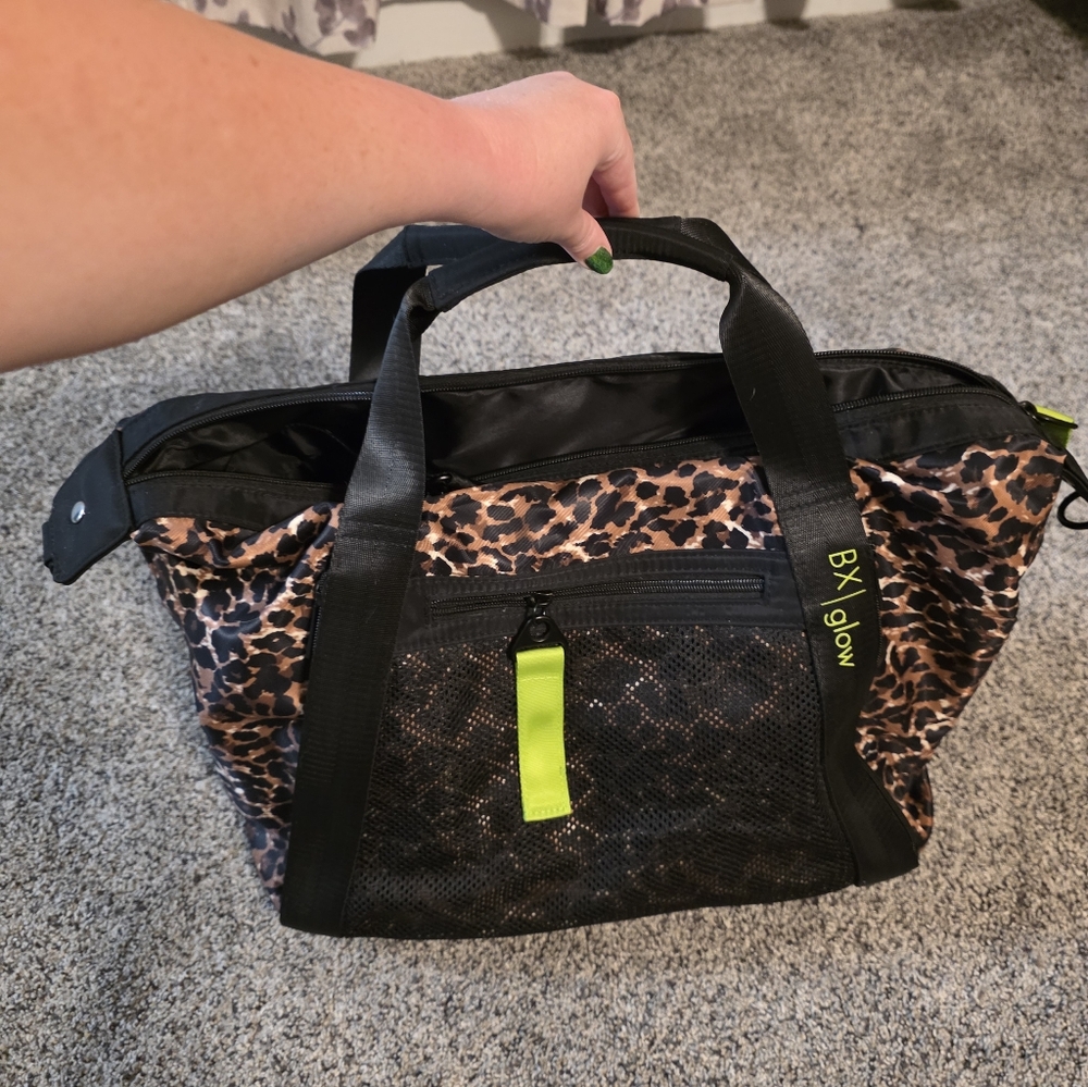 BX Glow Leopard Gym Bag